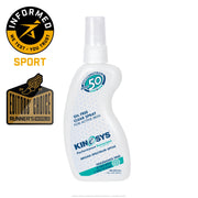 SPF 50 Fragrance Free KINeSYS Spray Sunscreen 4oz