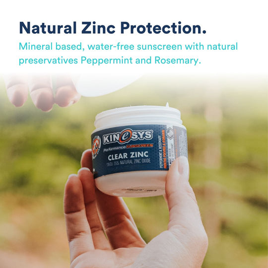 SPF 30 Clear Zinc Sunscreen Cream with 25% Zinc Oxide. Reef