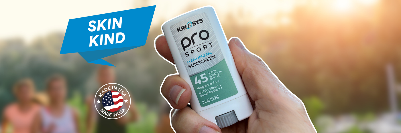 KINeSYS Sunscreen. Formulated for Sport. SPF, just better