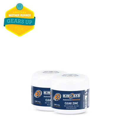SPF 30 KINeSYS Natural Clear Zinc 2-pack