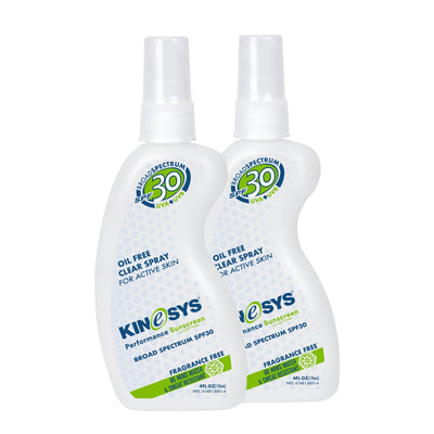 KINESYS SPF 30 Fragrance Free Spray Sunscreen 2 Pack