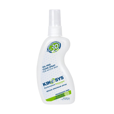 SPF 30 Fragrance Free KINeSYS Spray Sunscreen 4oz